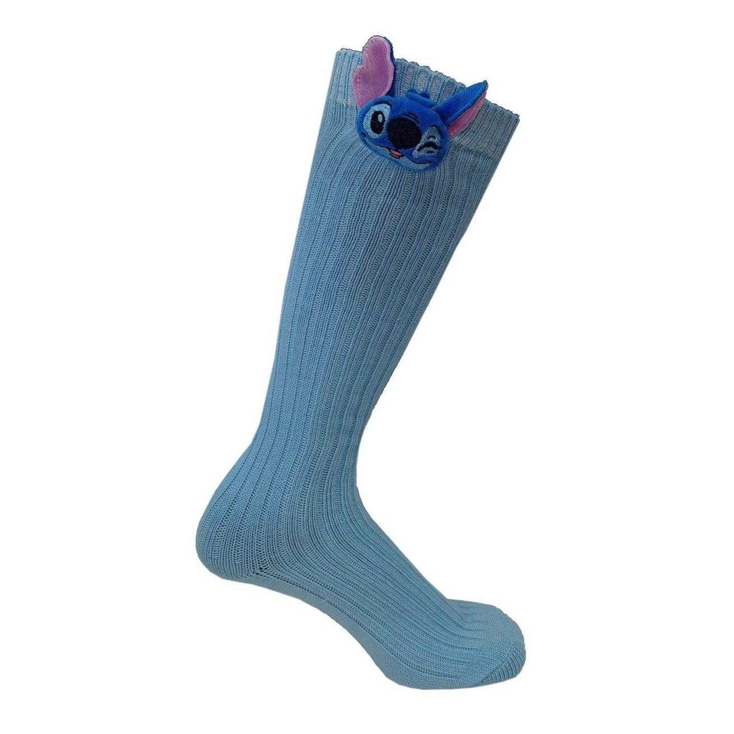 Multicoloured - Side - Lilo & Stitch Womens-Ladies Knee High Socks (Pack of 3)