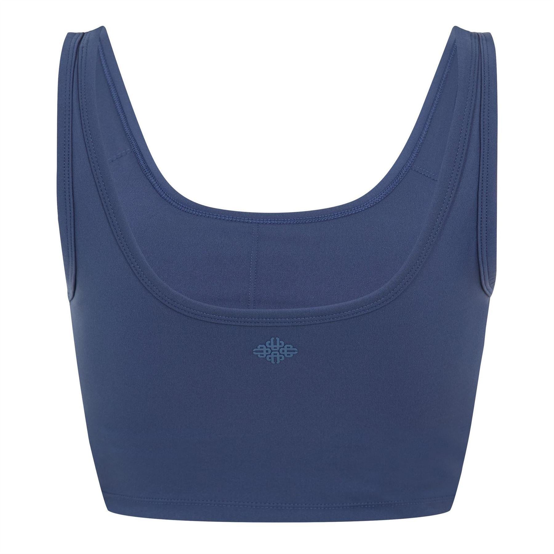Dark Navy - Back - Couture Womens-Ladies Jersey Sports Bra