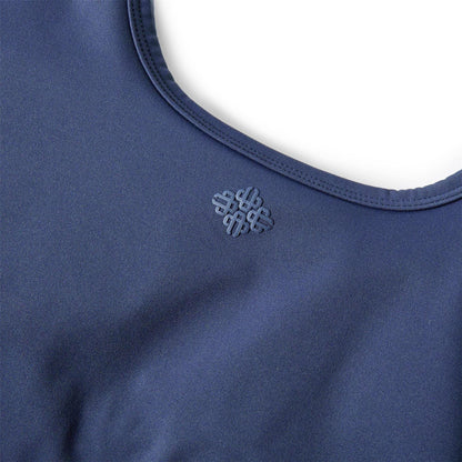 Dark Navy - Side - Couture Womens-Ladies Jersey Sports Bra