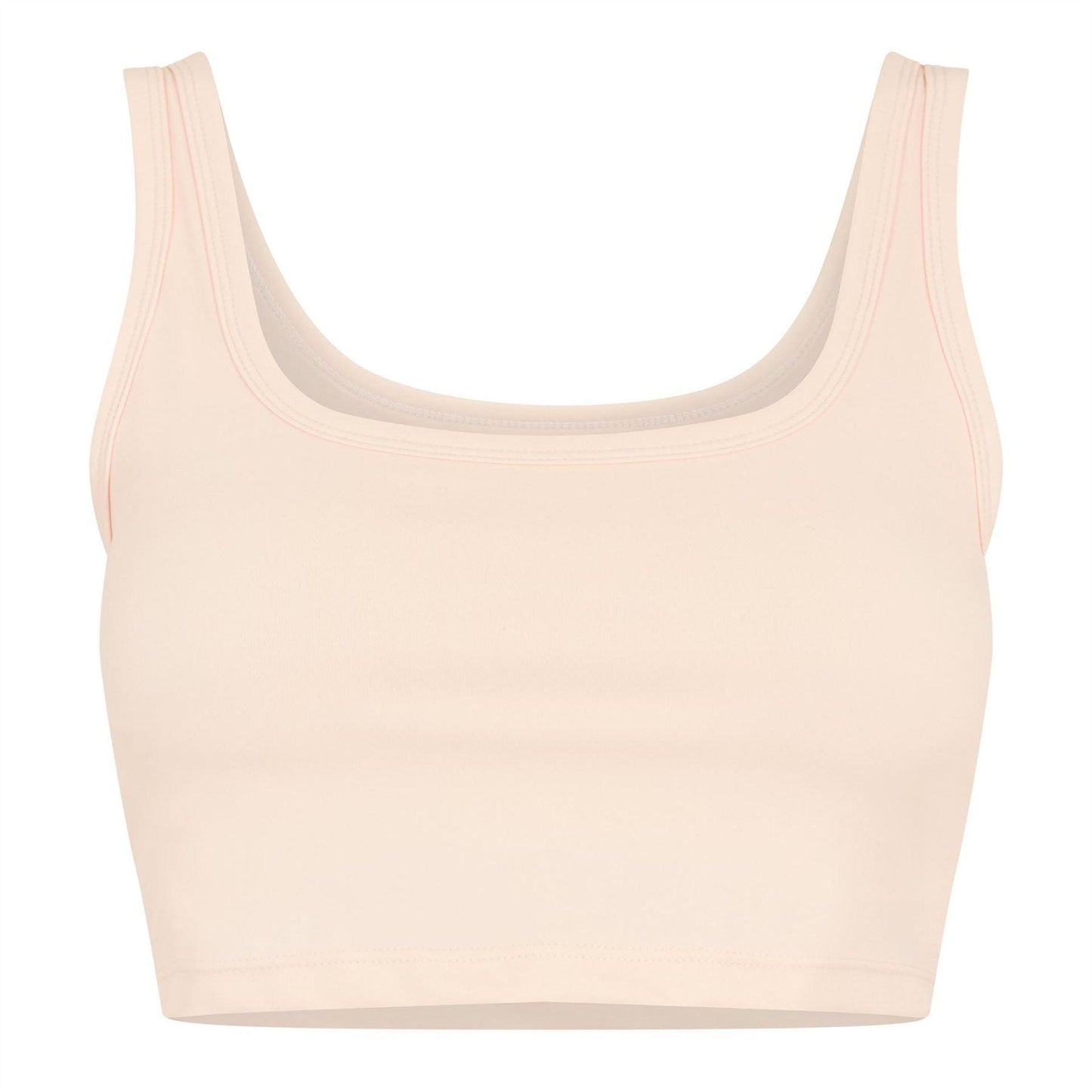 Pink - Front - Couture Womens-Ladies Jersey Sports Bra