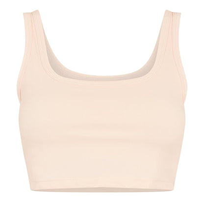 Pink - Front - Couture Womens-Ladies Jersey Sports Bra