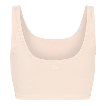 Pink - Back - Couture Womens-Ladies Jersey Sports Bra