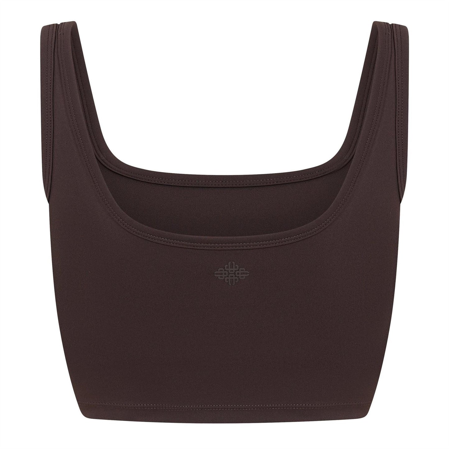 Chocolate - Front - Couture Womens-Ladies Jersey Sports Bra