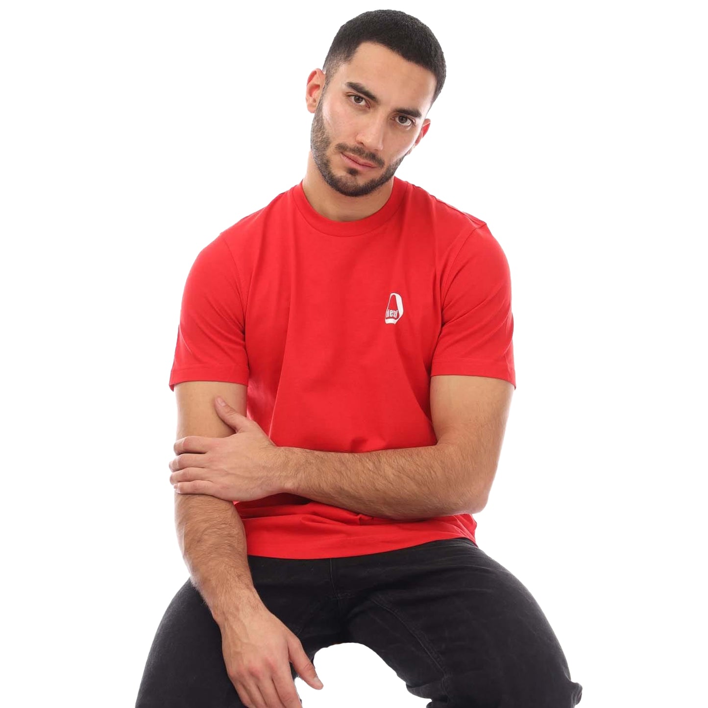 Red - Lifestyle - Diesel Mens T-Just 8-3 Logo T-Shirt