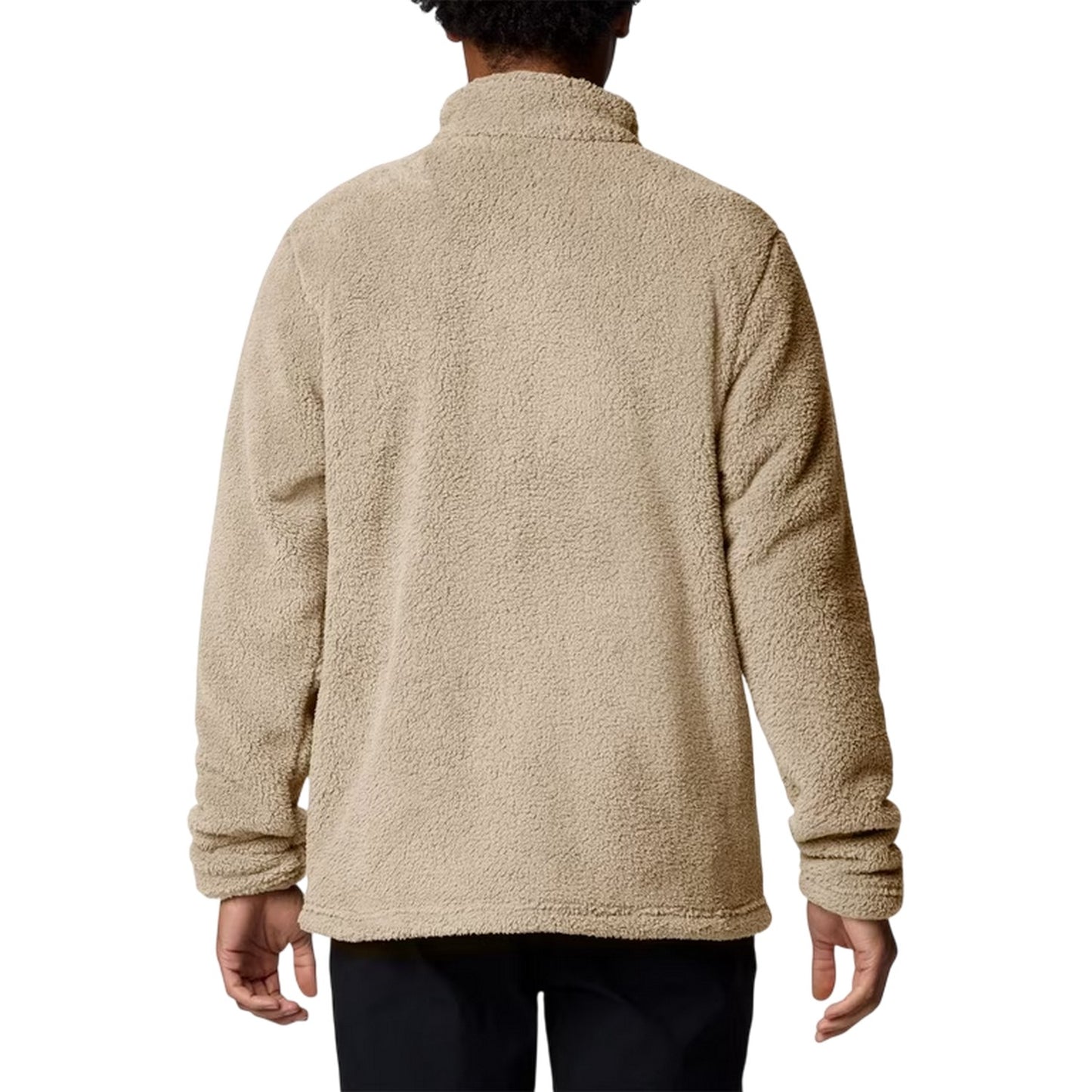 Fossil - Back - Columbia Mens Logo Full Zip Long-Sleeved Fleece Jacket