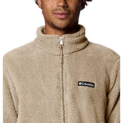 Fossil - Side - Columbia Mens Logo Full Zip Long-Sleeved Fleece Jacket