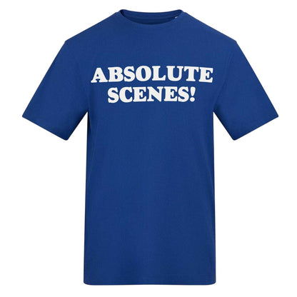 Blue - Front - AWD Unisex Adult Absolute Scenes Printed Cotton Jersey T-Shirt