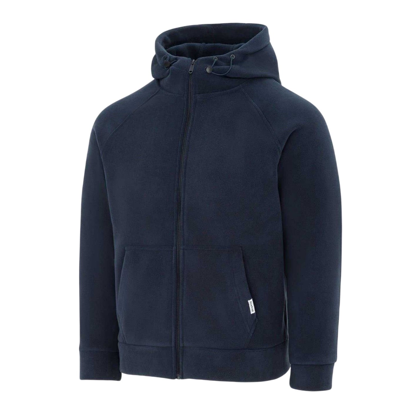 Navy - Side - Firetrap Mens Fleece Jacket