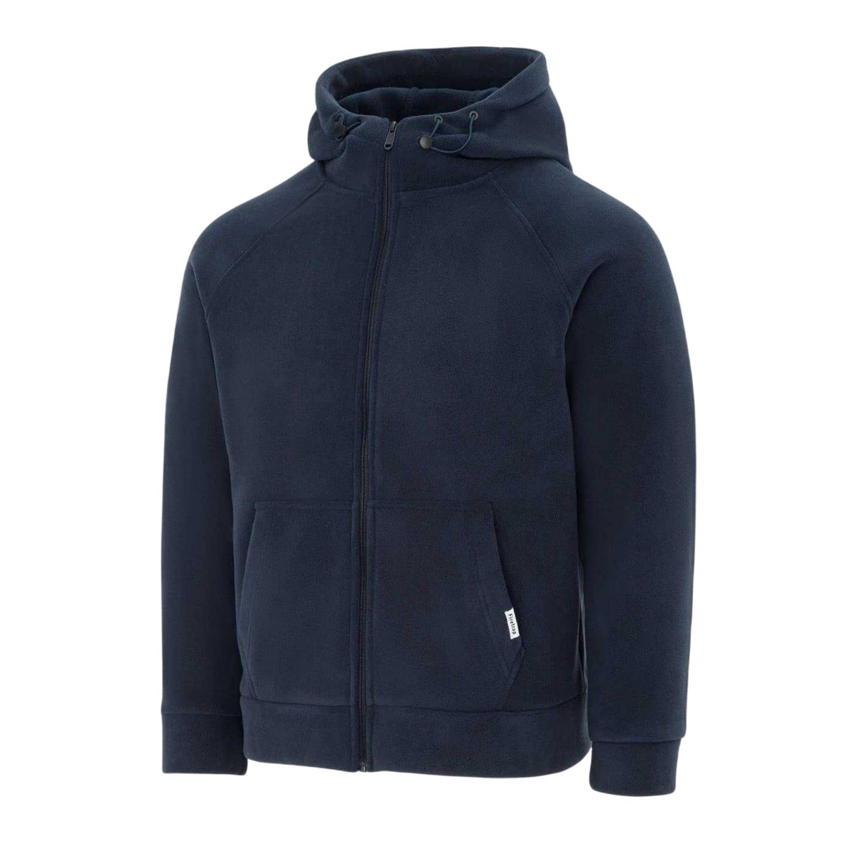 Navy - Side - Firetrap Mens Fleece Jacket