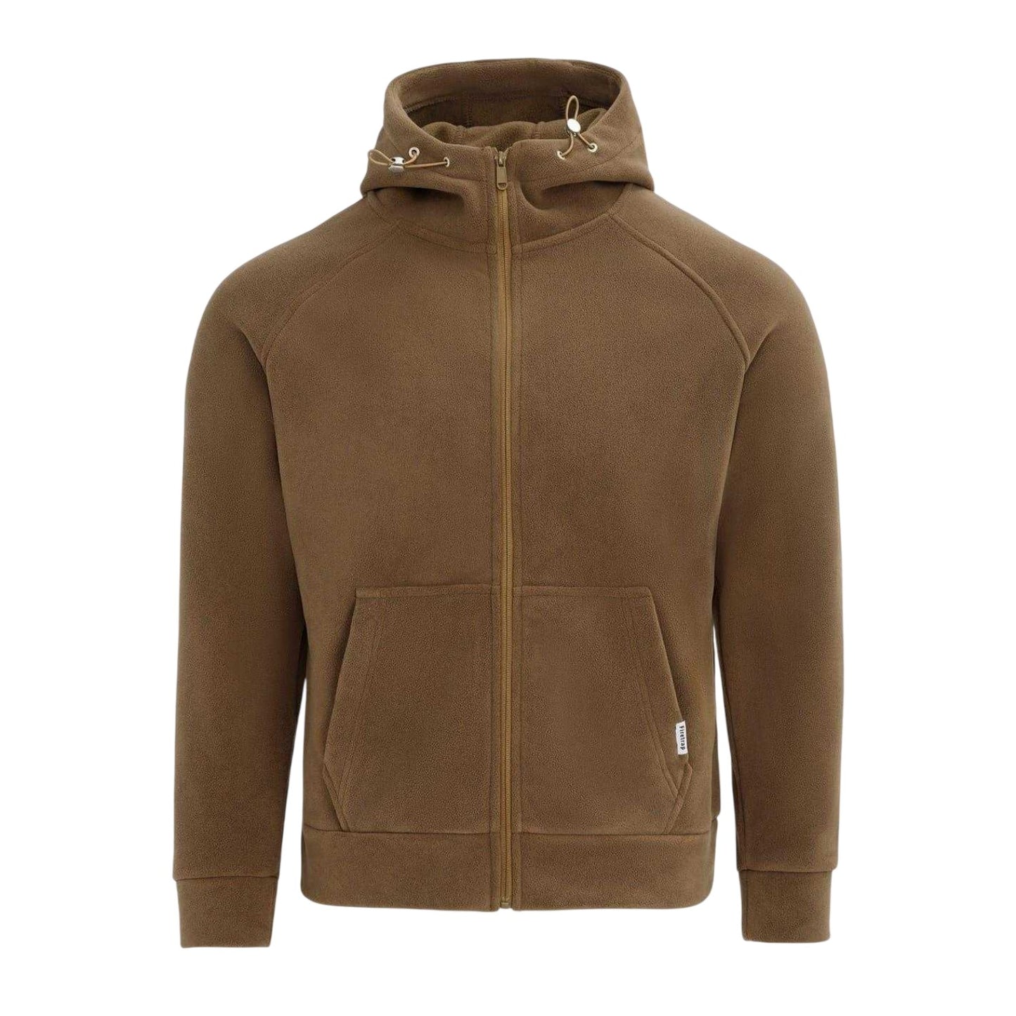 Dark Khaki - Front - Firetrap Mens Fleece Jacket