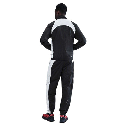 Black-White - Back - Nike Mens PSG T90 Paris Saint Germain FC Tracksuit
