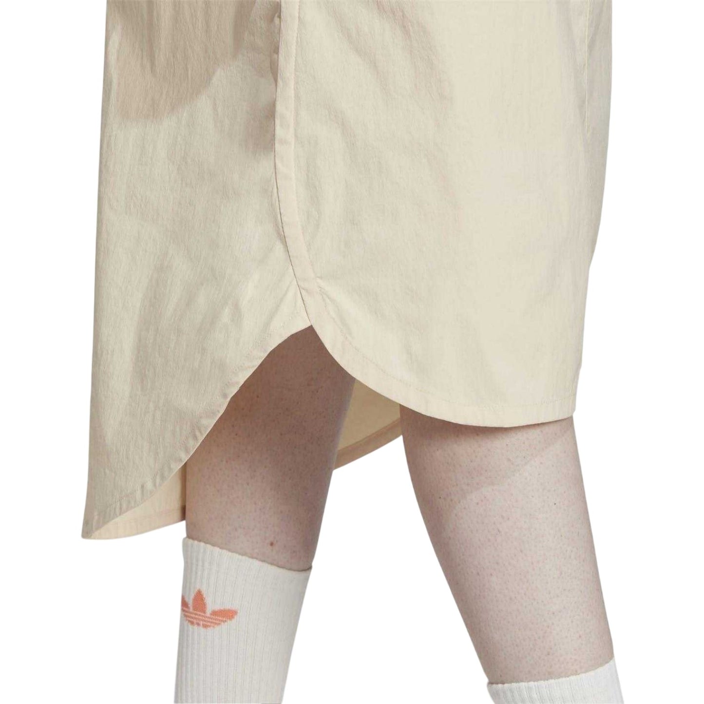 Sand - Lifestyle - Adidas Womens-Ladies Logo Midi Skirt