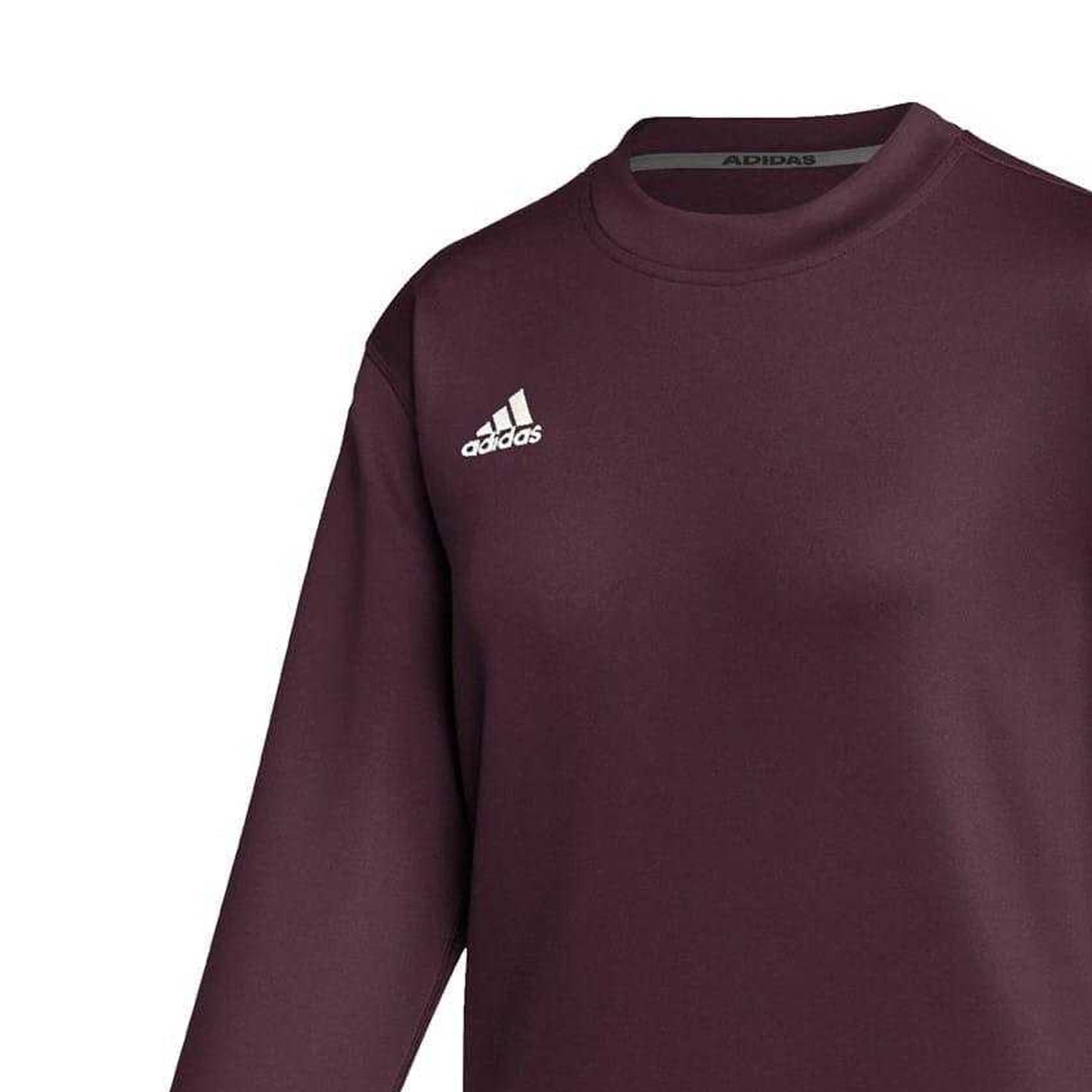 Maroon - Side - Adidas Womens-Ladies Top