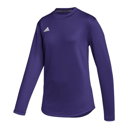 Purple - Front - Adidas Womens-Ladies Top
