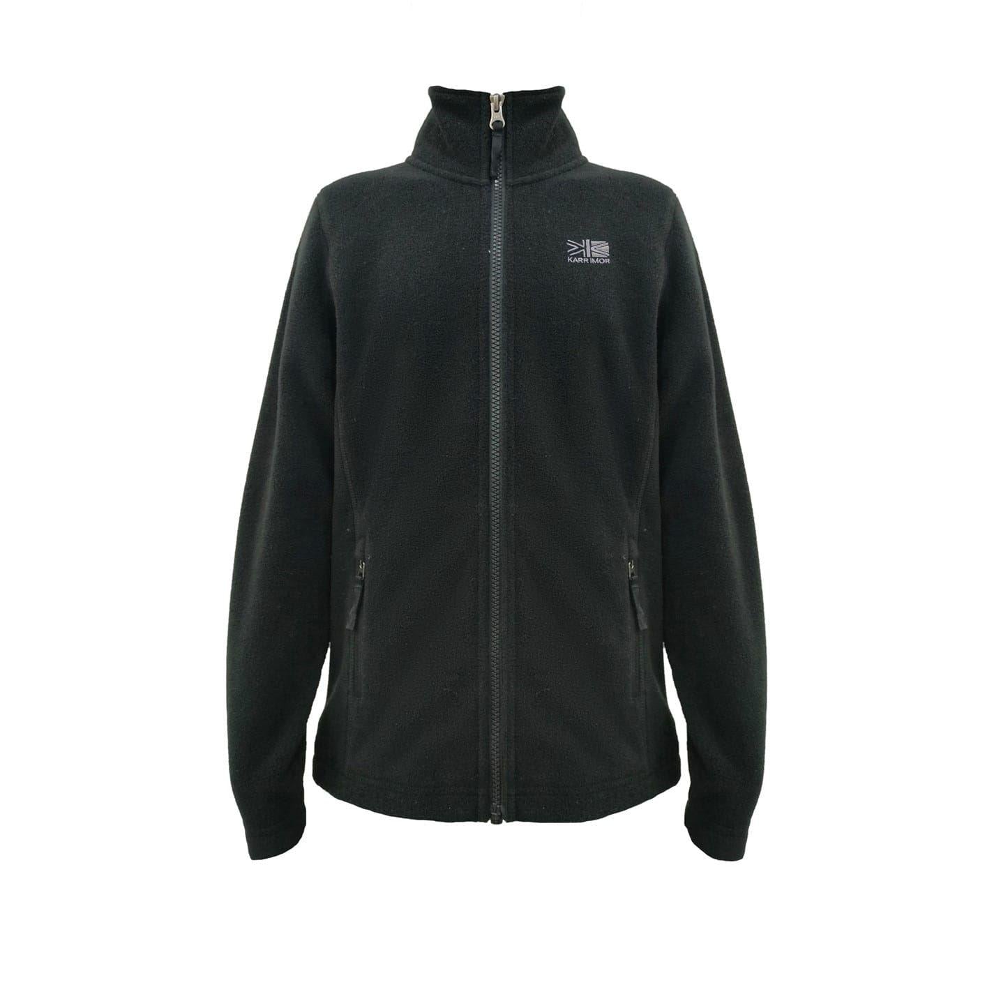 Black - Front - Karrimor Childrens-Kids Fleece Jacket