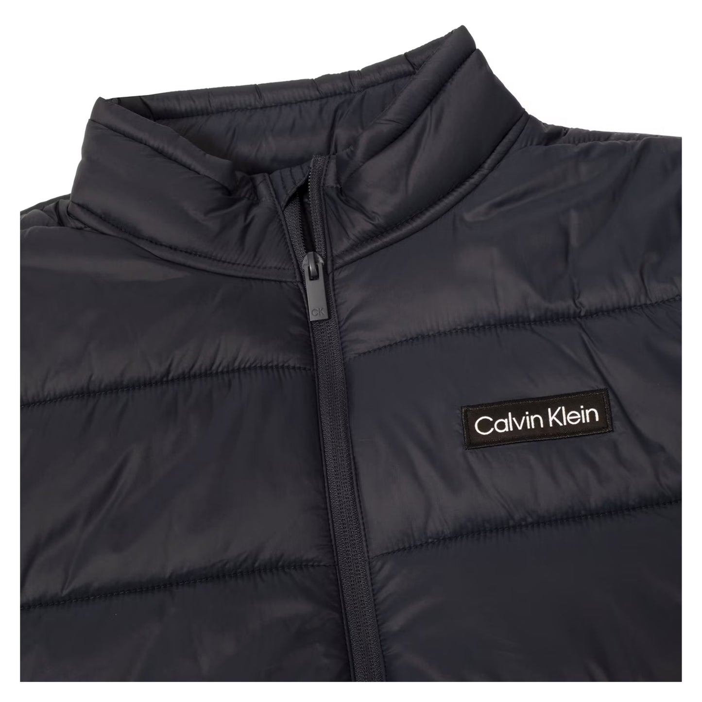 Navy - Side - Calvin Klein Mens Performance Lightweight Puffer Jacket