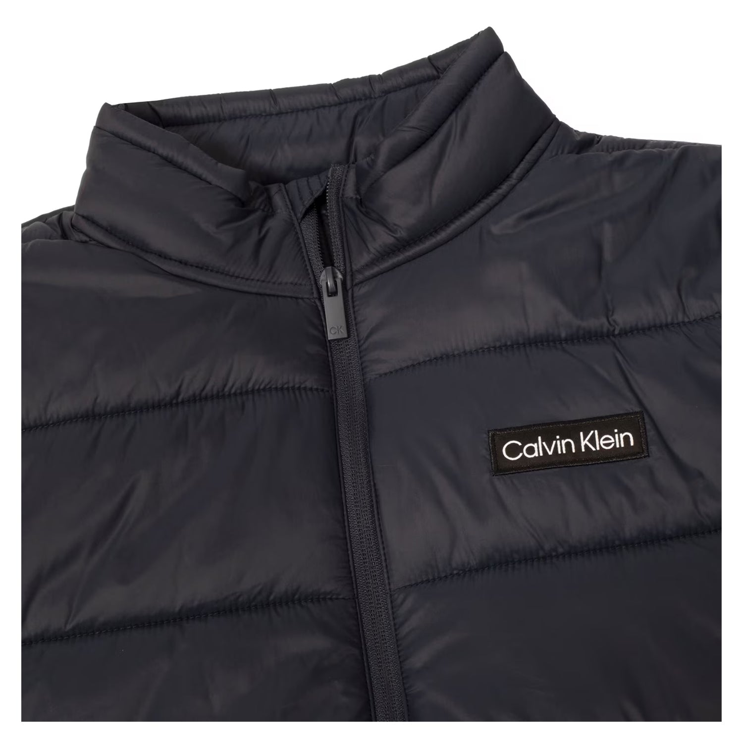 Navy - Side - Calvin Klein Mens Performance Lightweight Puffer Jacket