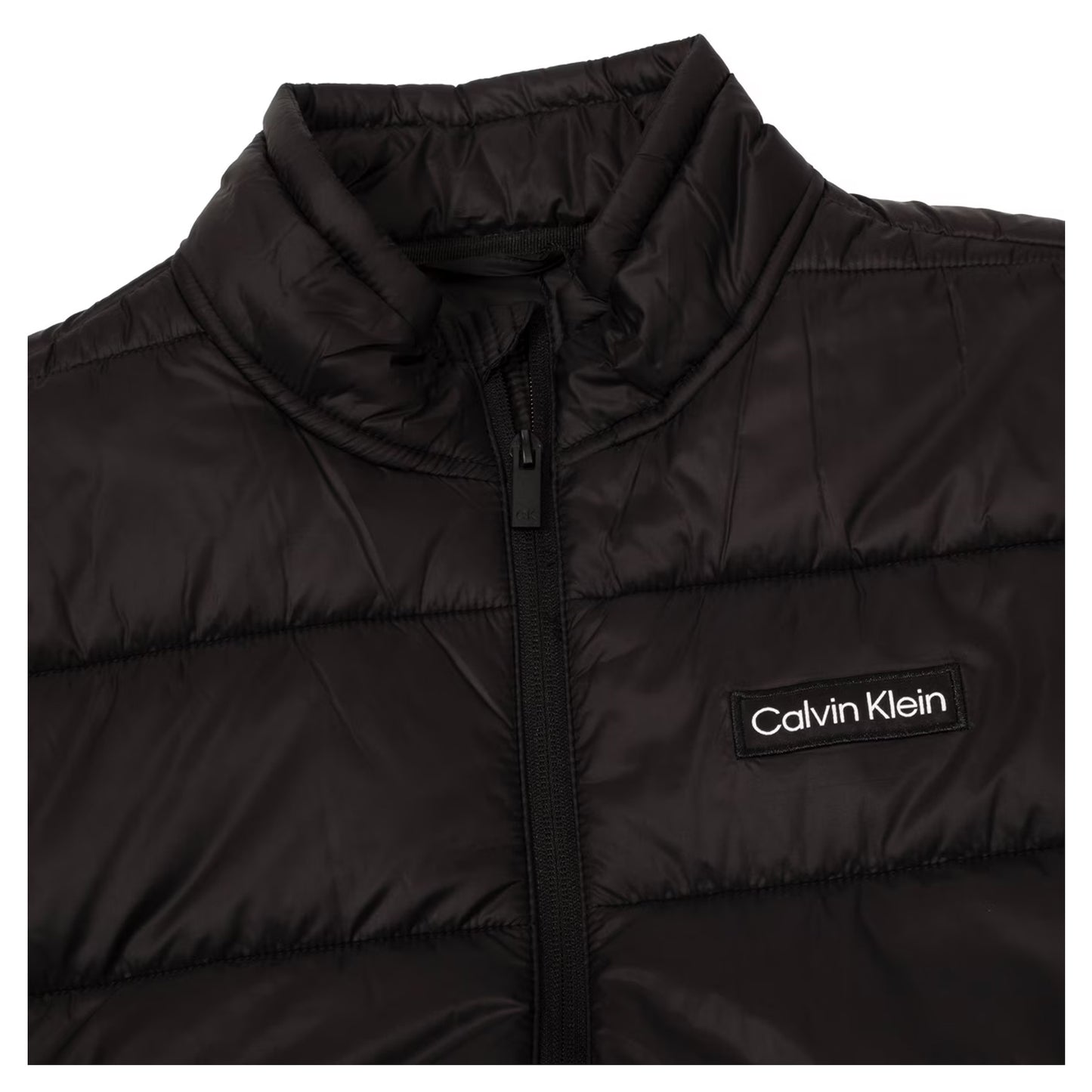 Black - Side - Calvin Klein Mens Performance Lightweight Puffer Jacket