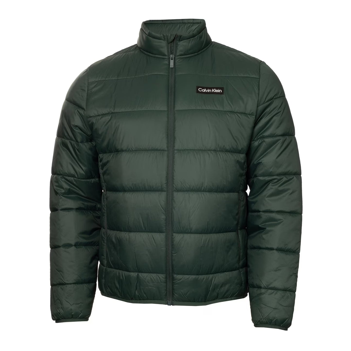 Evergreen - Front - Calvin Klein Mens Performance Lightweight Puffer Jacket