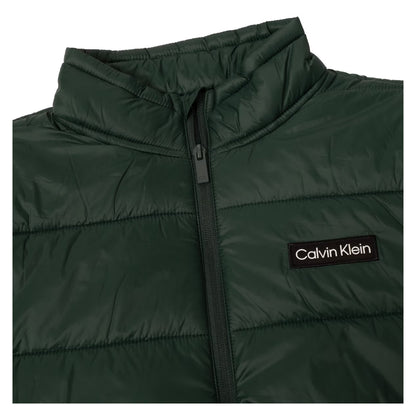 Evergreen - Side - Calvin Klein Mens Performance Lightweight Puffer Jacket