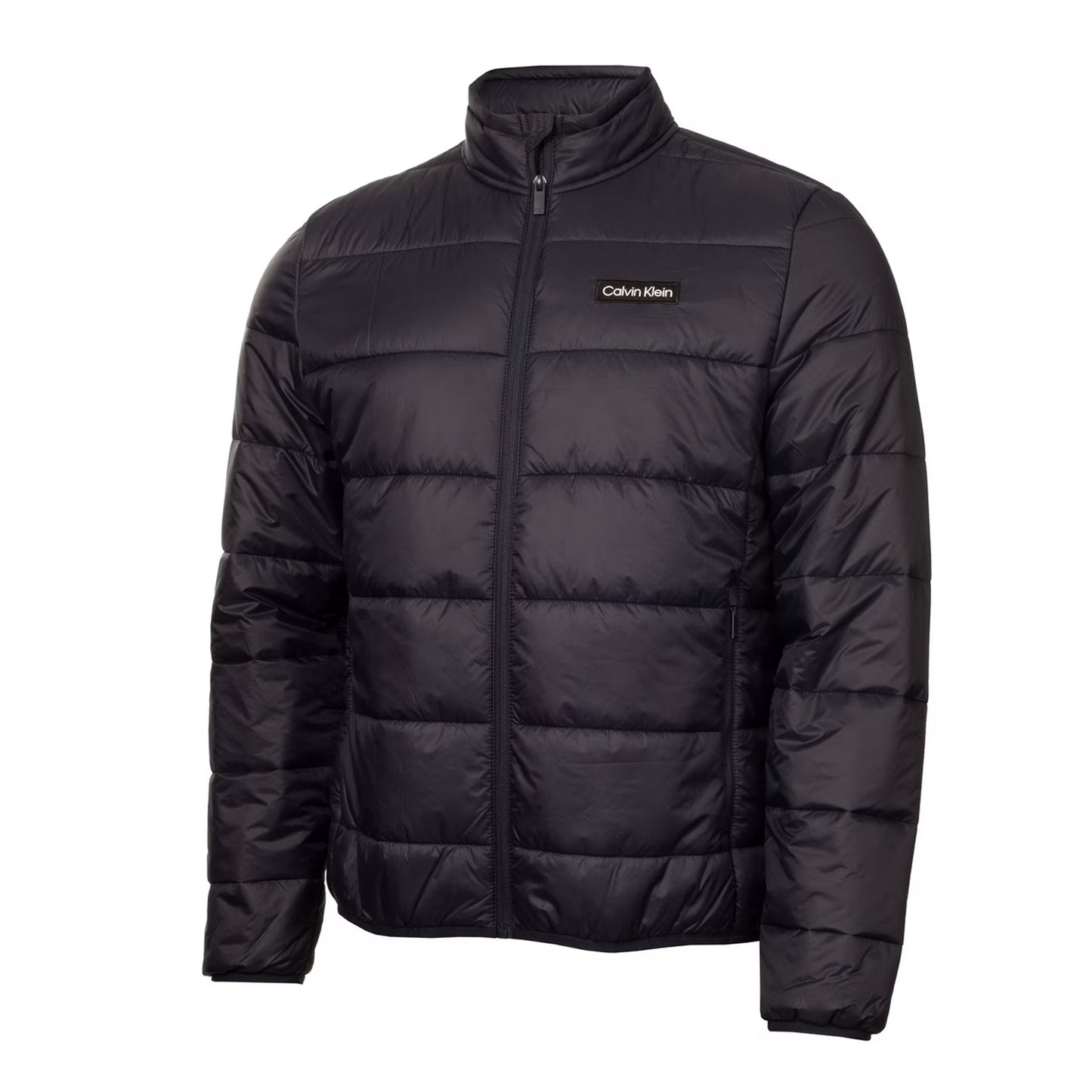 Grey - Front - Calvin Klein Mens Performance Lightweight Puffer Jacket