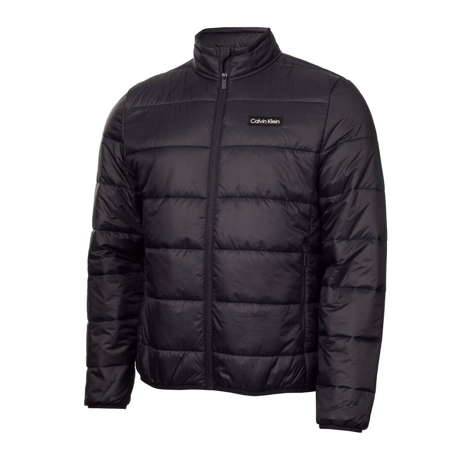 Grey - Front - Calvin Klein Mens Performance Lightweight Puffer Jacket