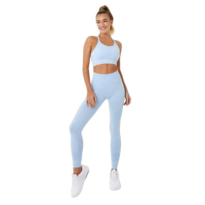 Brunnera Blue - Lifestyle - USA Pro Womens-Ladies Seamless Sports Bra