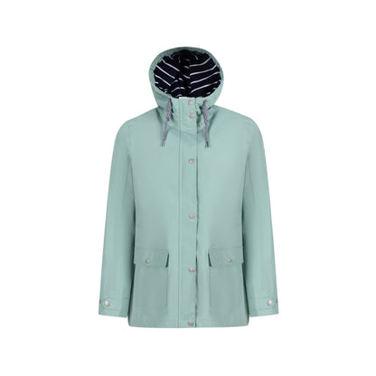 Sage Green - Front - Gelert Womens-Ladies Coast Stormlite Hooded Waterproof Jacket