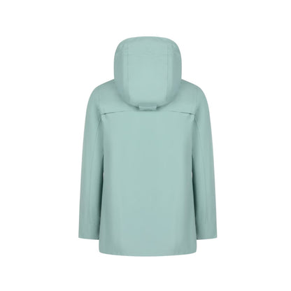 Sage Green - Back - Gelert Womens-Ladies Coast Stormlite Hooded Waterproof Jacket