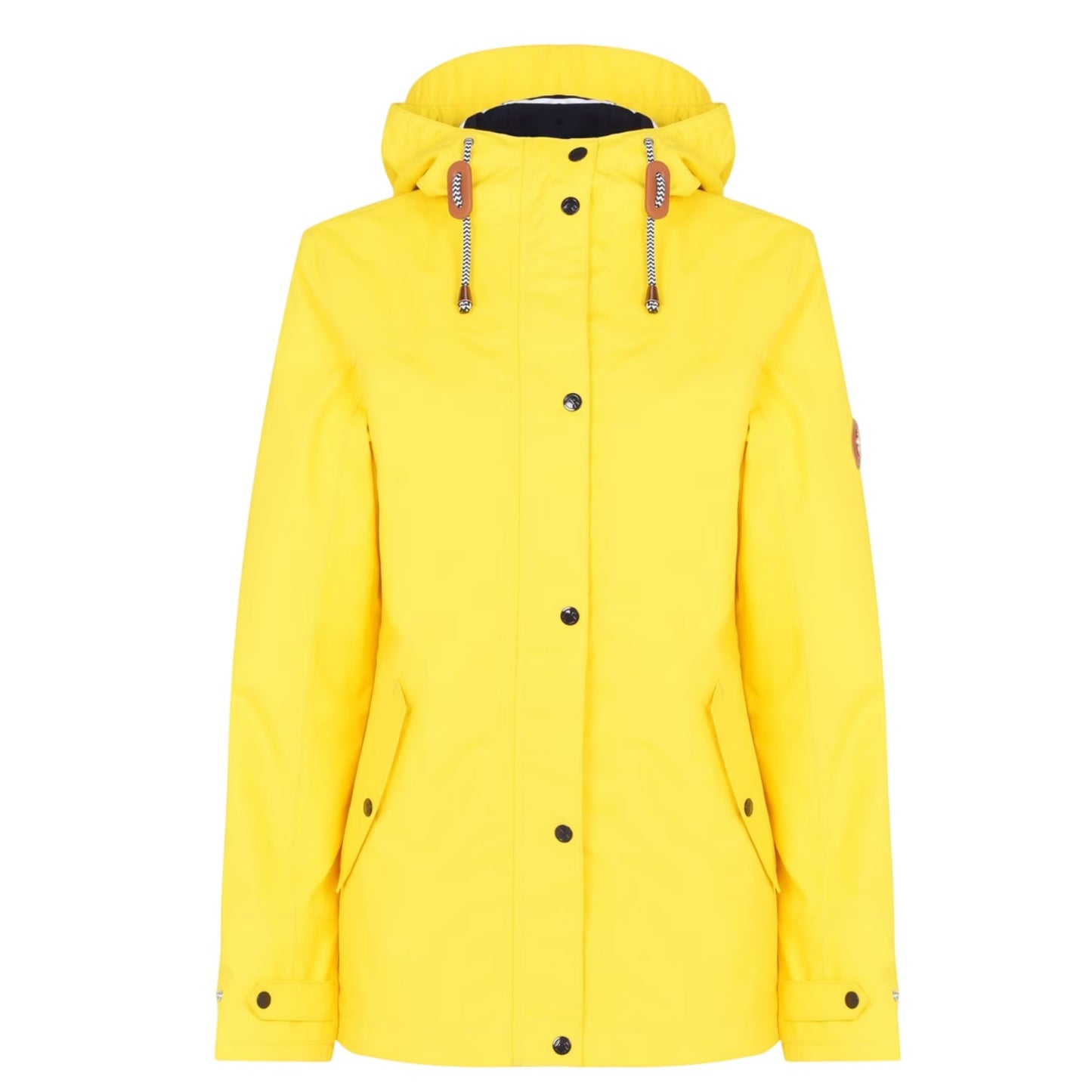 Yellow - Front - Gelert Womens-Ladies Coast Stormlite Hooded Waterproof Jacket