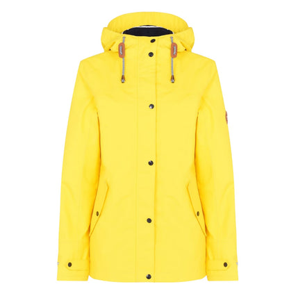 Yellow - Front - Gelert Womens-Ladies Coast Stormlite Hooded Waterproof Jacket