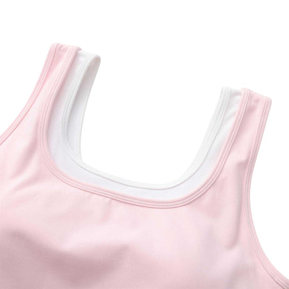Light Pink - Lifestyle - USA Pro Womens-Ladies Pro Layered Sports Bra