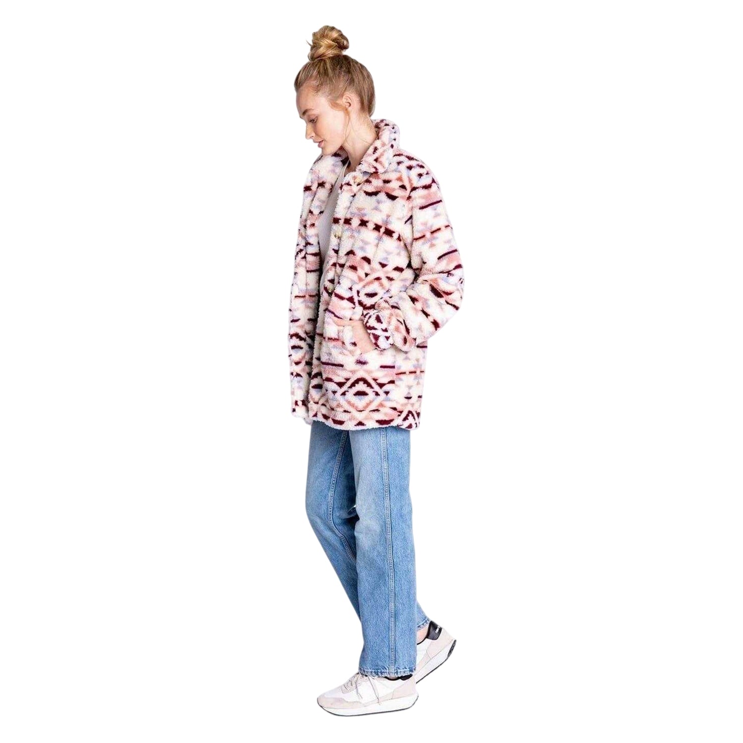 Multicoloured - Lifestyle - PJ Salvage Womens-Ladies Fleece Jacket