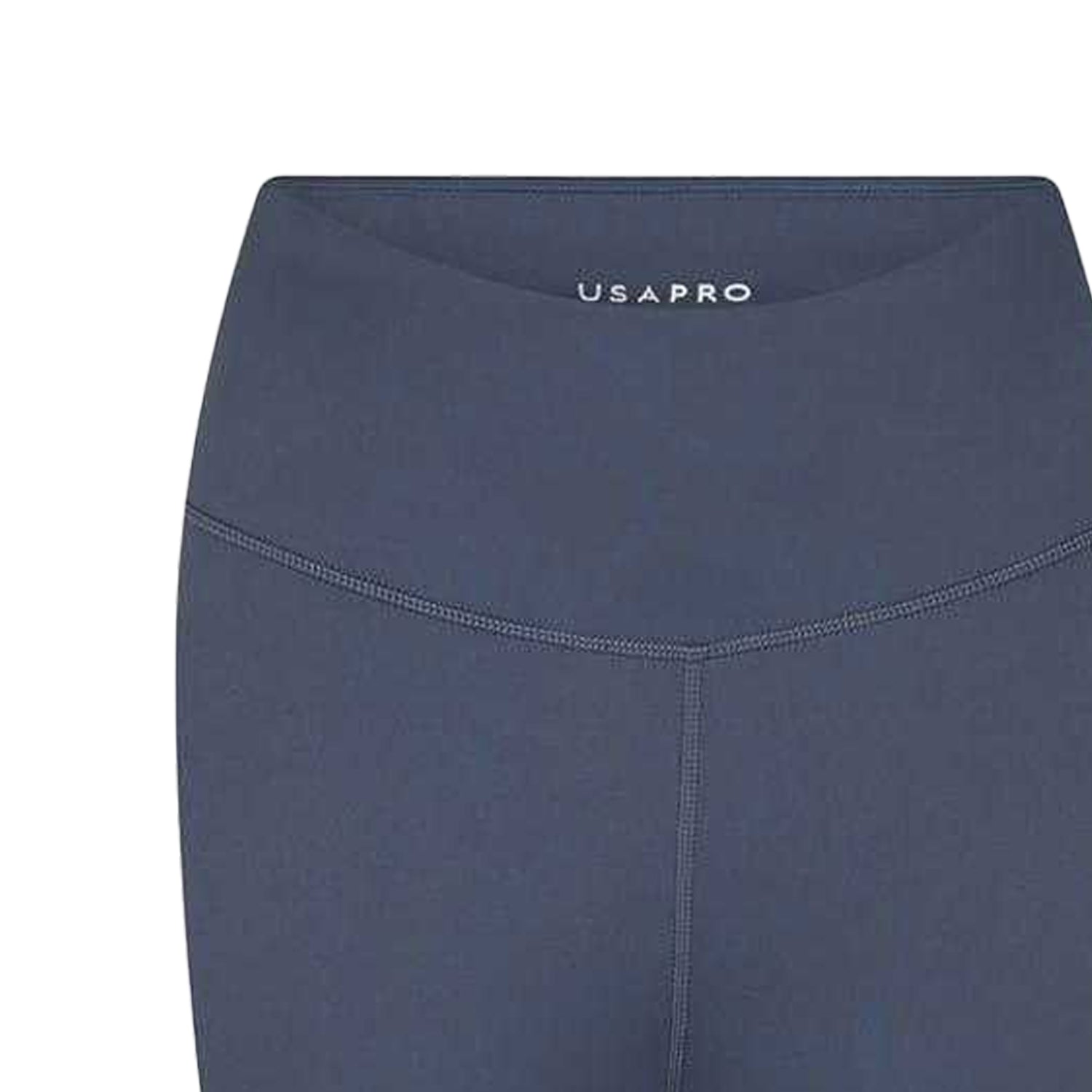Shark Grey - Side - USA Pro Womens-Ladies Pro 7-8 Leggings