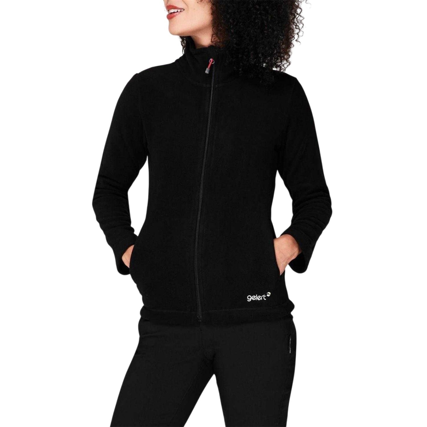 Black - Lifestyle - Gelert Womens-Ladies Ottawa Fleece Jacket