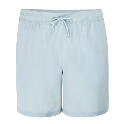Light Blue - Front - Jack Wills Mens Embroidered Logo Mid Length Swim Shorts