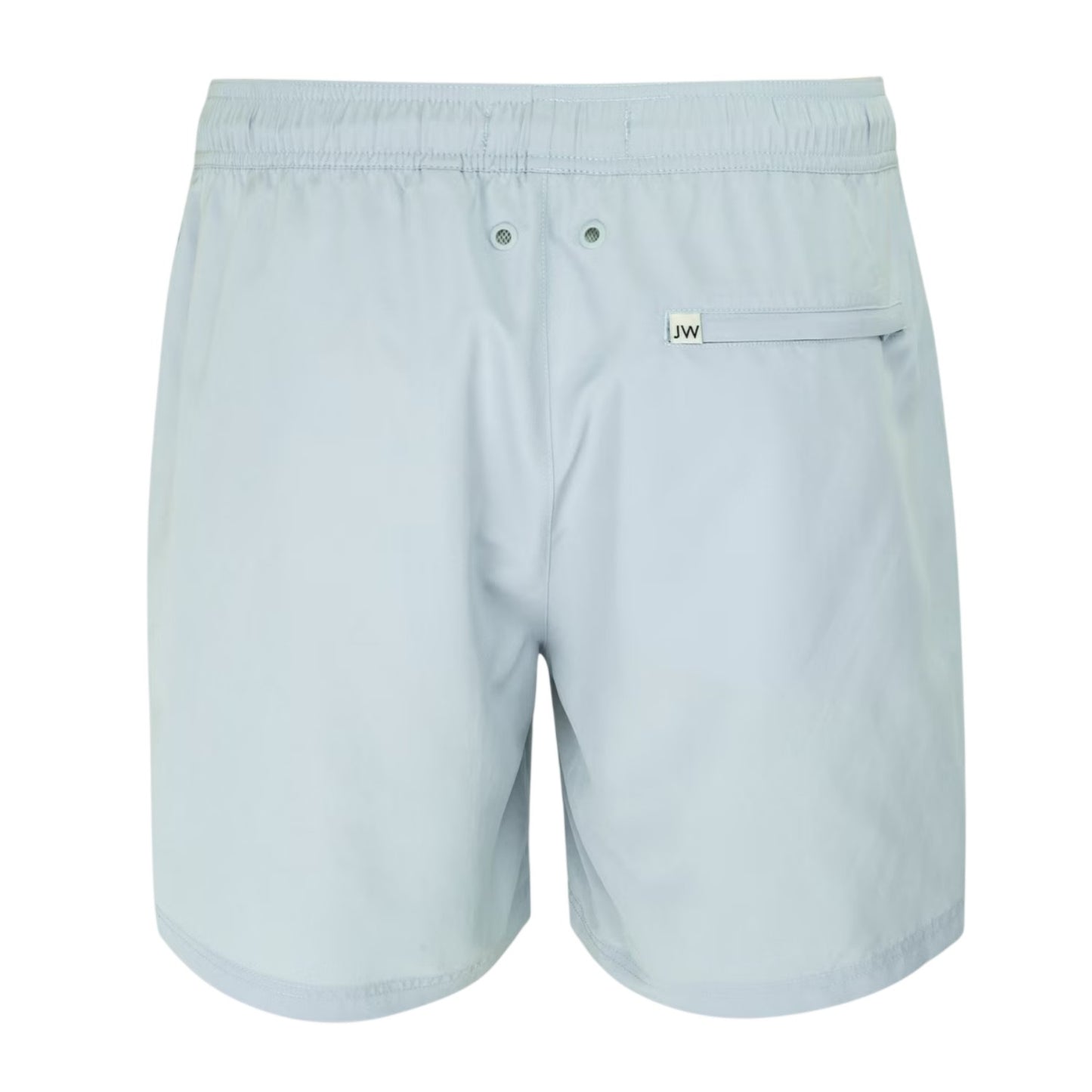 Light Blue - Back - Jack Wills Mens Embroidered Logo Mid Length Swim Shorts