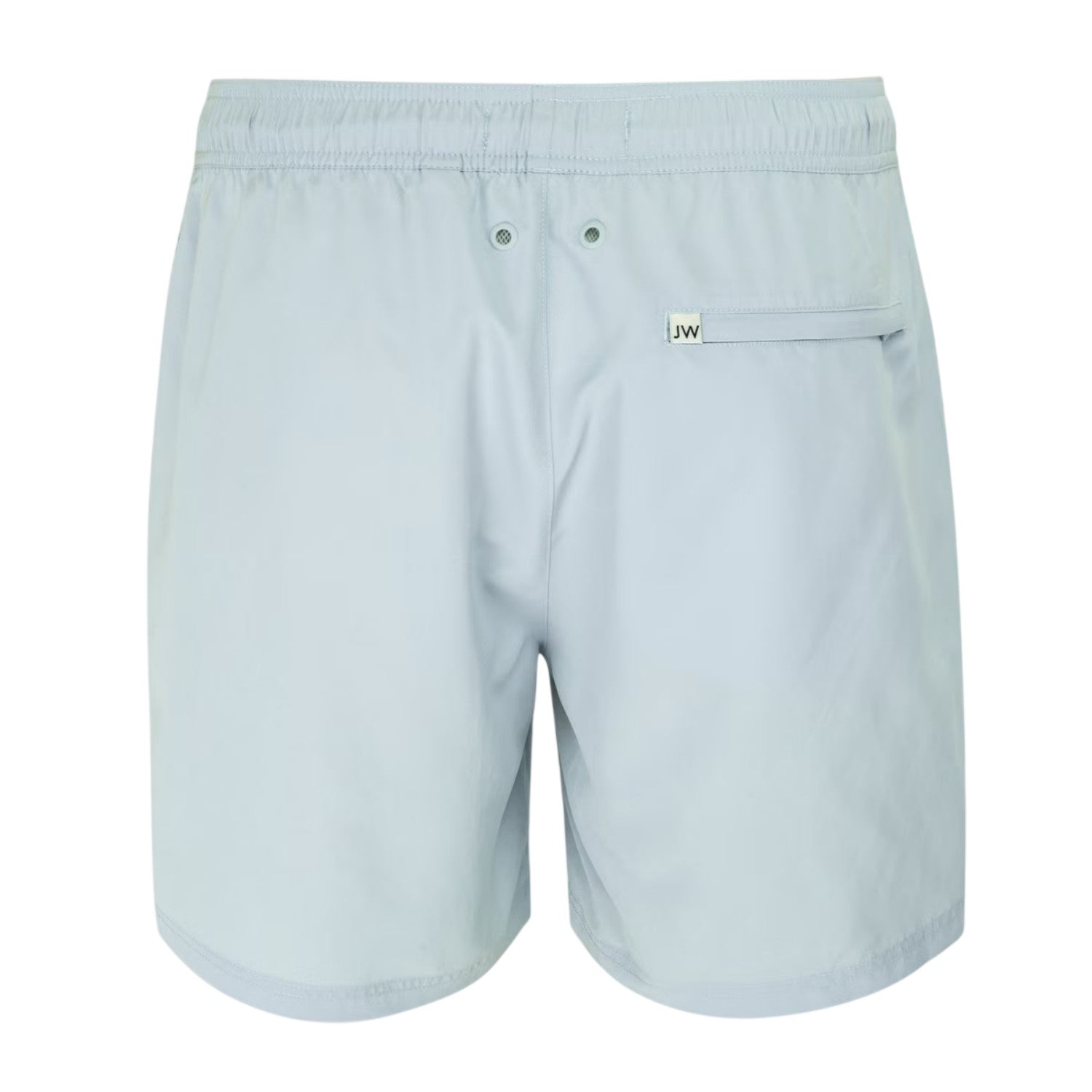 Light Blue - Back - Jack Wills Mens Embroidered Logo Mid Length Swim Shorts