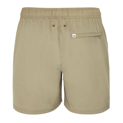 Light Green - Back - Jack Wills Mens Embroidered Logo Mid Length Swim Shorts