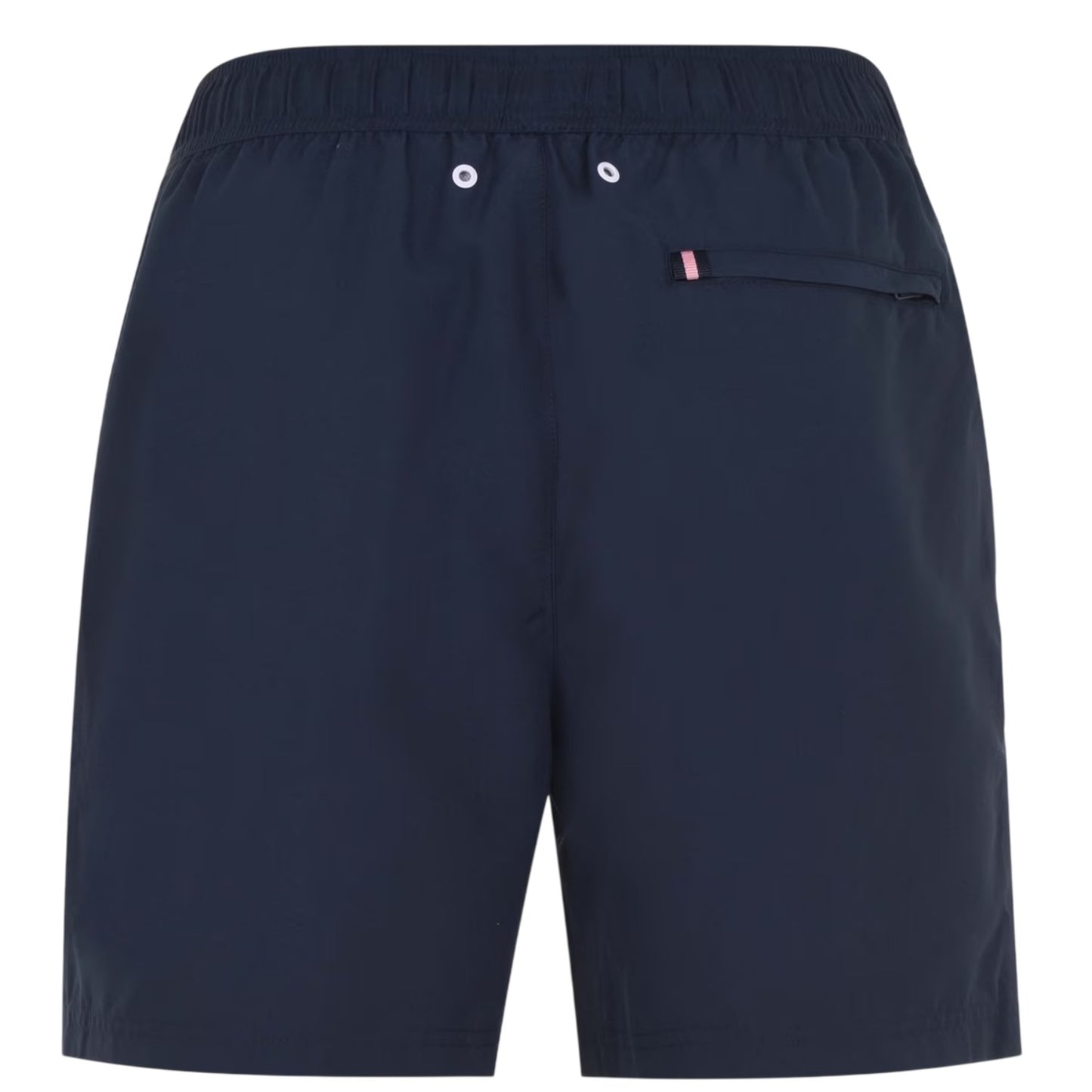 Navy - Back - Jack Wills Mens Embroidered Logo Mid Length Swim Shorts
