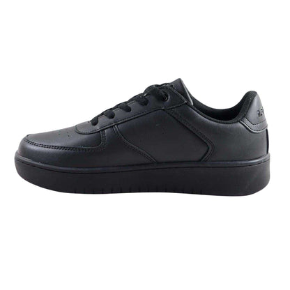 Black - Side - Levis Girls Union Trainers