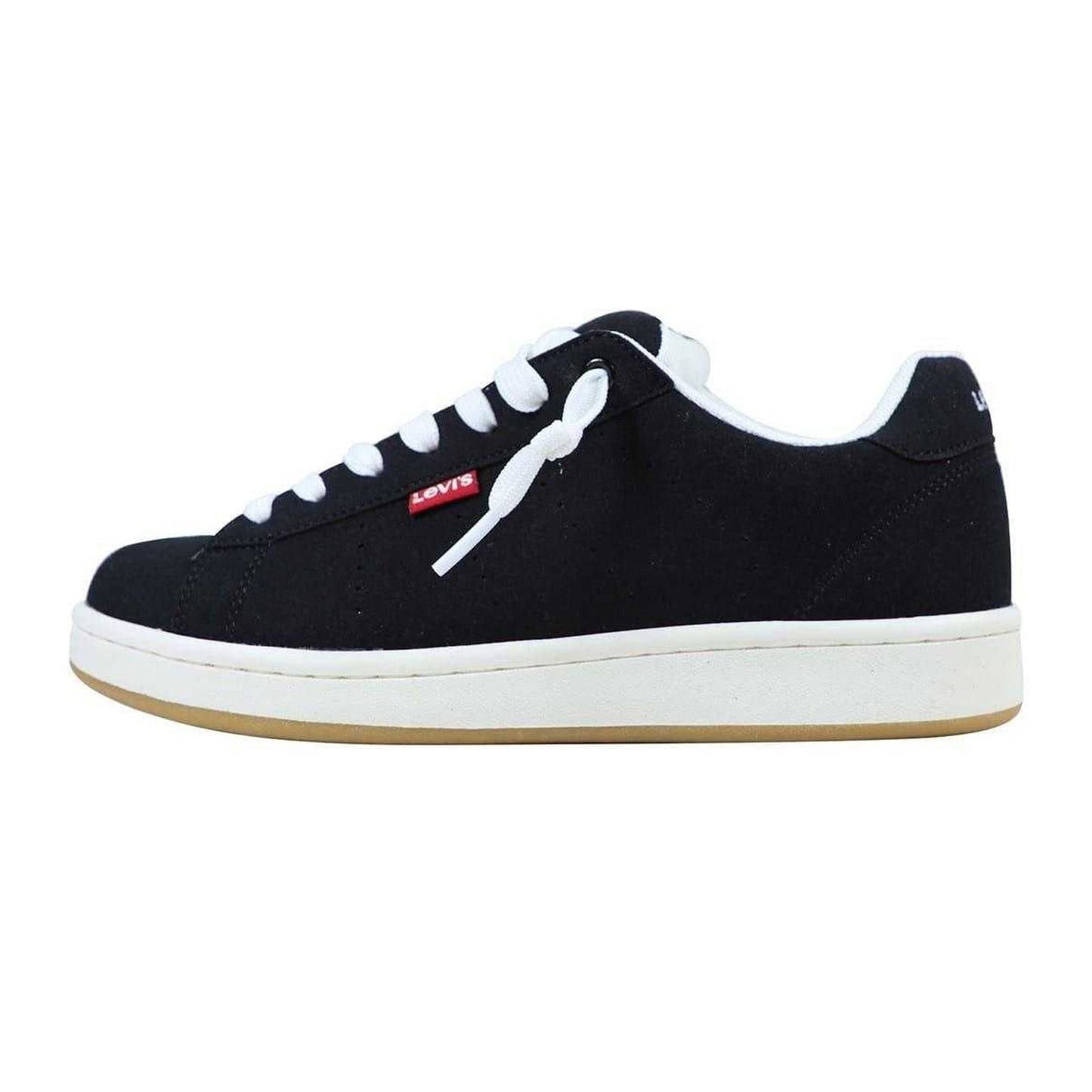 Black - Side - Levis Childrens-Kids 5th Avenue Trainers