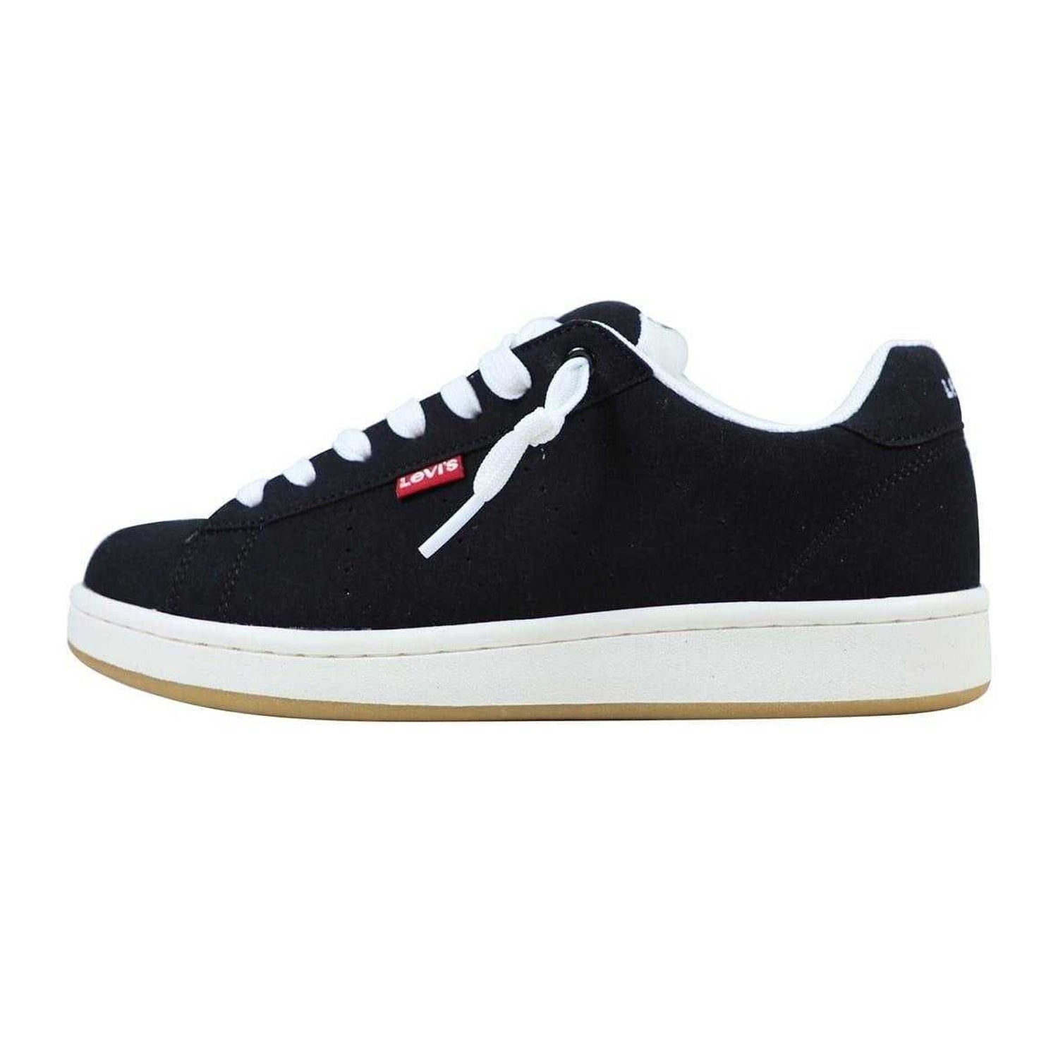 Black - Side - Levis Childrens-Kids 5th Avenue Trainers