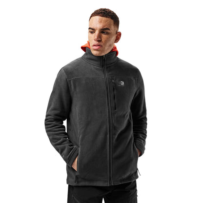 Charcoal - Side - Karrimor Mens Lightweight Fleece Jacket