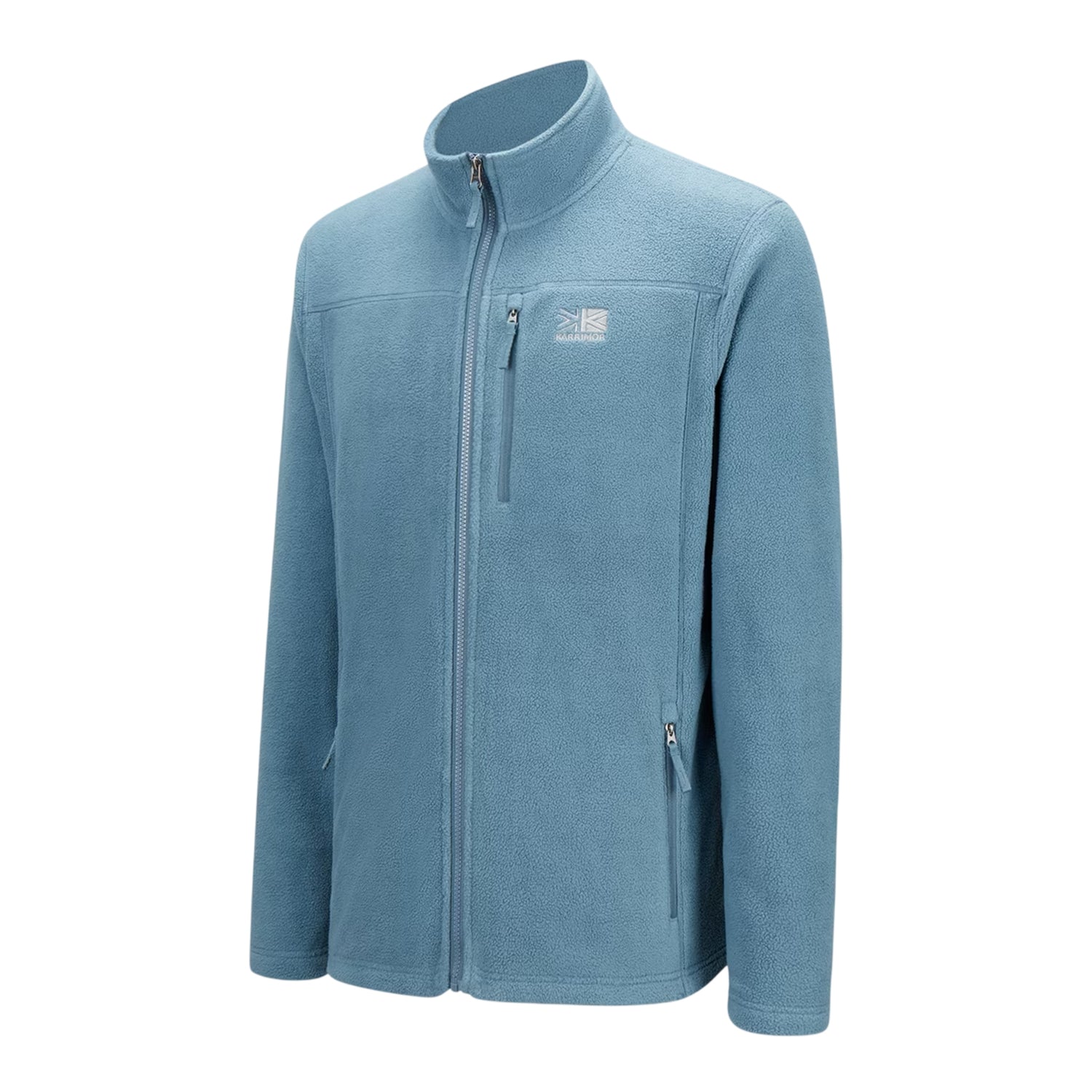 Blue - Side - Karrimor Mens Lightweight Fleece Jacket