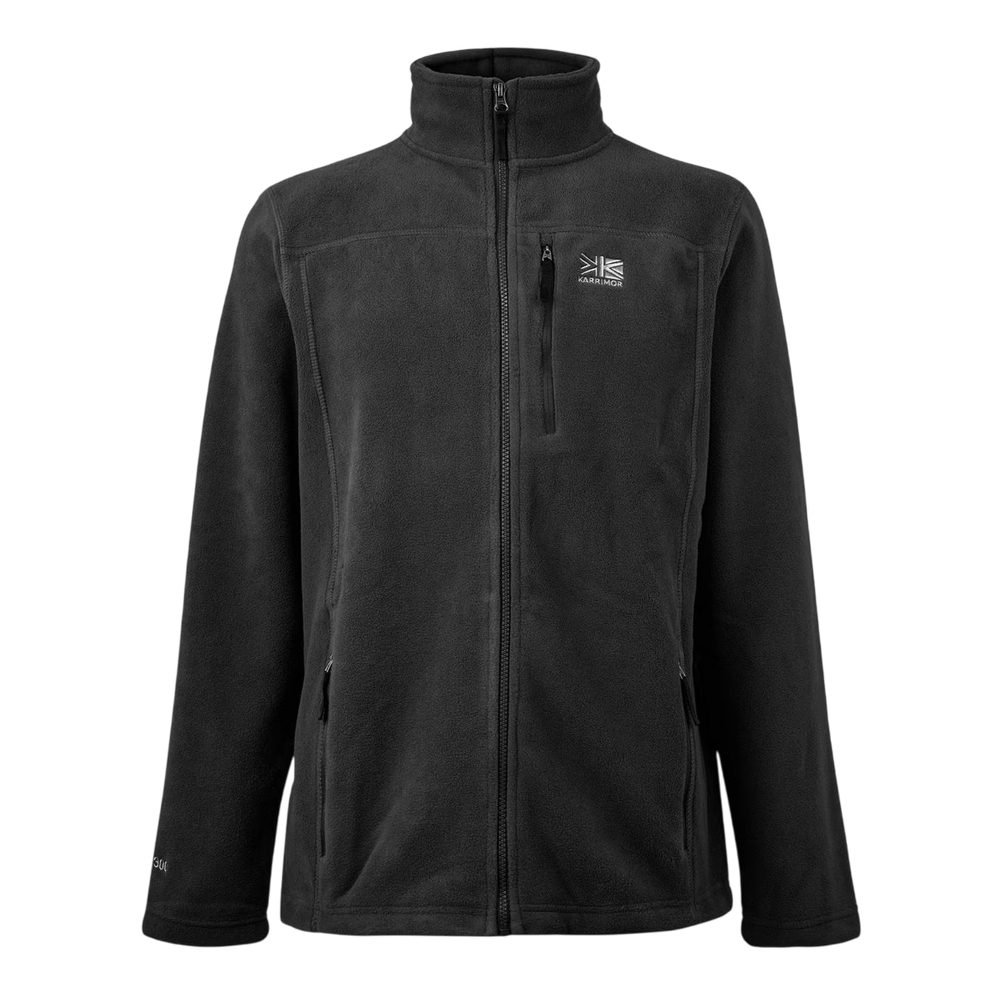 Charcoal - Front - Karrimor Mens Lightweight Fleece Jacket