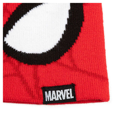 Red - Lifestyle - Spider-Man Childrens-Kids Acrylic Hat Gloves And Scarf Set