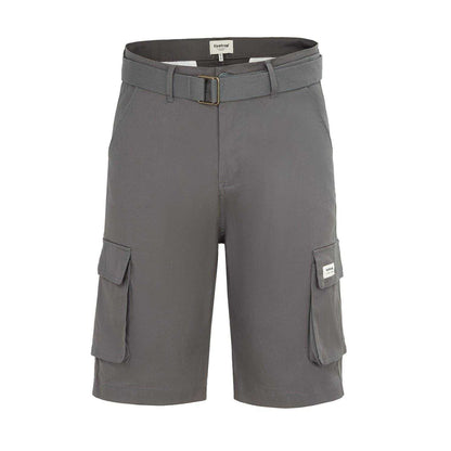 Grey - Front - Firetrap Mens Cargo Shorts
