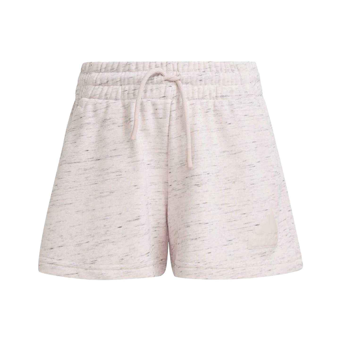 Sandy Pink Melange - Front - Adidas Childrens-Kids Future Icons Loose Fit Shorts