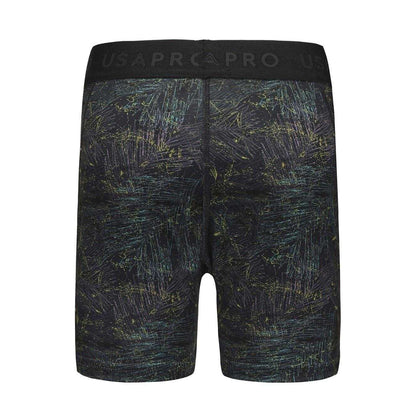 Multicoloured - Back - USA Pro Girls Pro Training Shorts